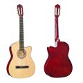 T-C39Q cutaway colorful classical guitar