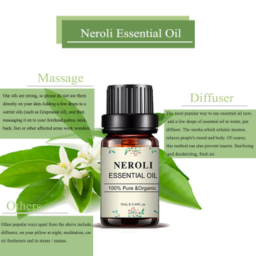 Natural Aromatherapy Diffuser Pure Neroli Essential Oil