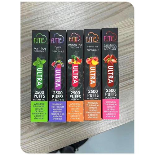 Milan Top Ten Fume Ultra 2500 Puffs Wholesale