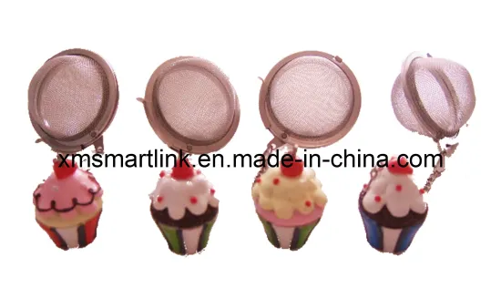 Souvenir Cake Decor Tea Filter Gifts, Tea Infuser Promotional Gifts,
