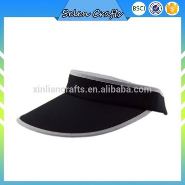 Fashion Custom Design 100 Nylon Running Visor Sun Visor Caps With Big Brim