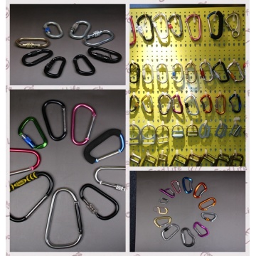 Carabiner de aço com trava de torção