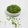 Green edible dehydrated chives