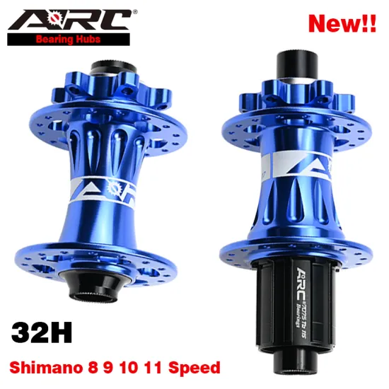 ARC 32h Disc Hub Mountain Bike Wheel Hub Front 9x100 10x135 Rear 15x100 12x142 Cycle Wheel Rim Hub 4 Pawls 48 Clicks Shimano 11V
