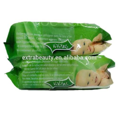Lingettes humides pour bébés biologiques OEM