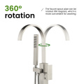 Waterfall Bath Tub Filler Faucet with Hand Shower
