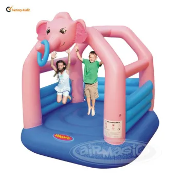 PVC Inflatable Elephant Jumping Castle Bouncer -8302 PVC Bounce House