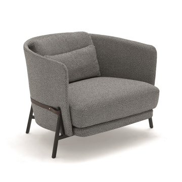 Fauteuil en tissu berceau Arflex de style italien