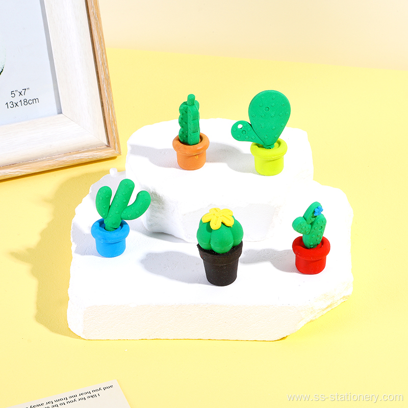 Cactus Fun Toy Eraser