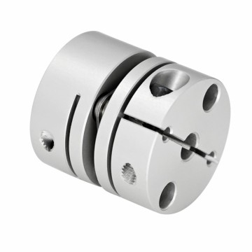 D32 L28.5 Accouplement du codeur d'arbre à diaphragme à diaphragme unique pour moteur à pas