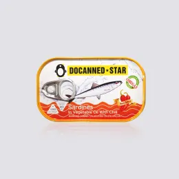 Canned Sardines in Vegetable Oil with Chilli 125g