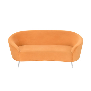 Заводская цена OEM Современная длинная ткань диван стул роскошный современный дизайн бархатный диван
