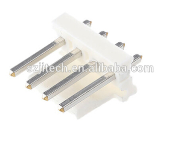 3.96mm pitch vertical PCB Mounting Orientation wire to board plug header connector TE 4 pin connector tyco 640445-4 straight