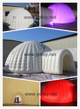 LED Beleuchtung aufblasbare Event Dome Zelt