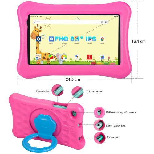 Tablette Kid de 7 pouces 2GB + 32 Go d&#39;application éducative préinstallée préinstallée