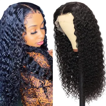 180% Density deep wave swiss lace front wig hot sells  lace front wig wholesale hair supplier13x4 Lace Front Wig