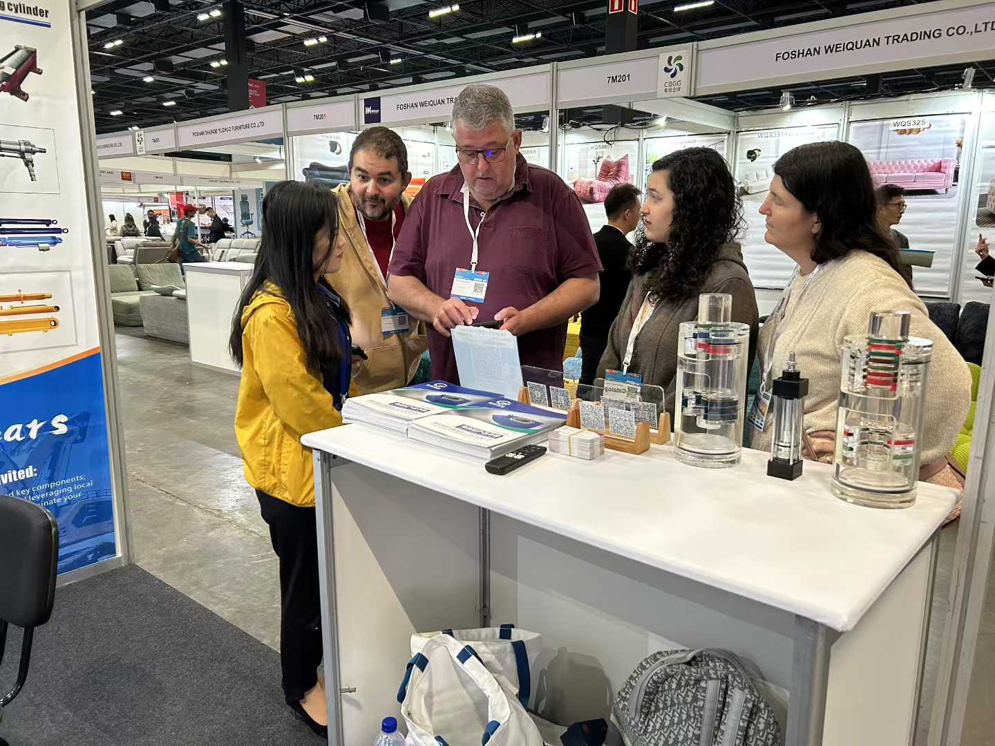 Booth at the 12th China (Brazil) Export Brand Exhibition