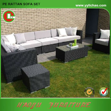 rattan furniture or wicker furniture outdoor set