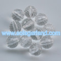 6-20 MM Cristallo Acrilico Sfaccettato Sfera Da Discoteca Perline Grosse Perline Allentate Charms