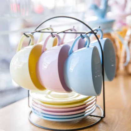 custom coffee ceramic cup