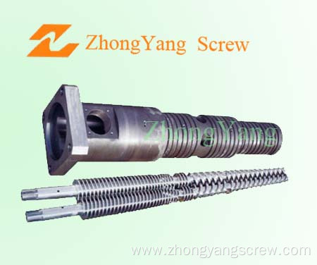 Durable Long-Lasting Conical Double Screw Barrel