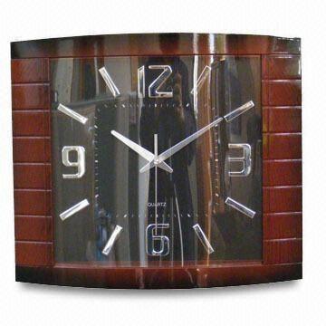 Wall Clock, Measures 42.5 x 36.5cm, Available in Various Colors and Finishes