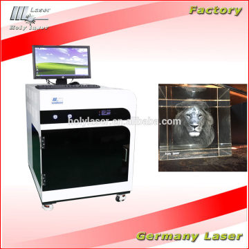 2d and 3d krystal engraving machine , engrave k9 krystal cube and glass with high speed 4KHZ