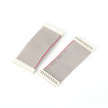 1.27 Red edged gray ribbon cable UL2651