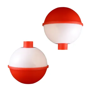 Red and White ABS Plastic Hard Fishing Float Bobbers