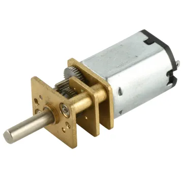 N20 Mini DC Gear Motor with Double Shaft for Custom Motor Encoder