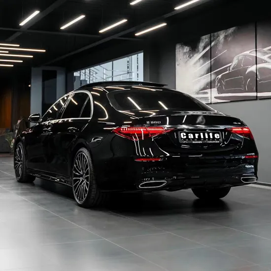 High Quality PP Material Bumpers for Mercedes Benz W223 S Class 2021-2022 S580 AMG Look