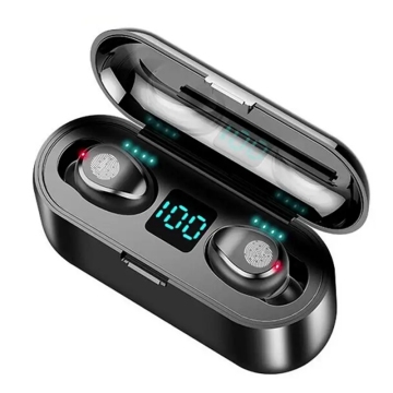 Free Shipping TWs BT5.3 In-Ear Earphones with LCD Display, Waterproof, Noise Reduction