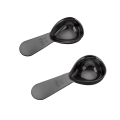 2 Tbsp 30ML Gun-black-plated Stainless Steel Coffee Scoop