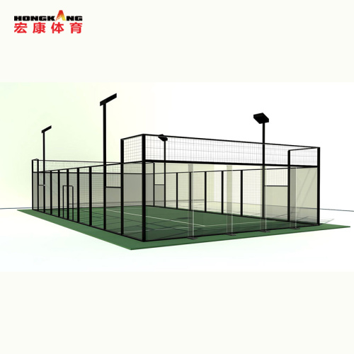 Innovative Panoramic Padel Tennis Court Fence