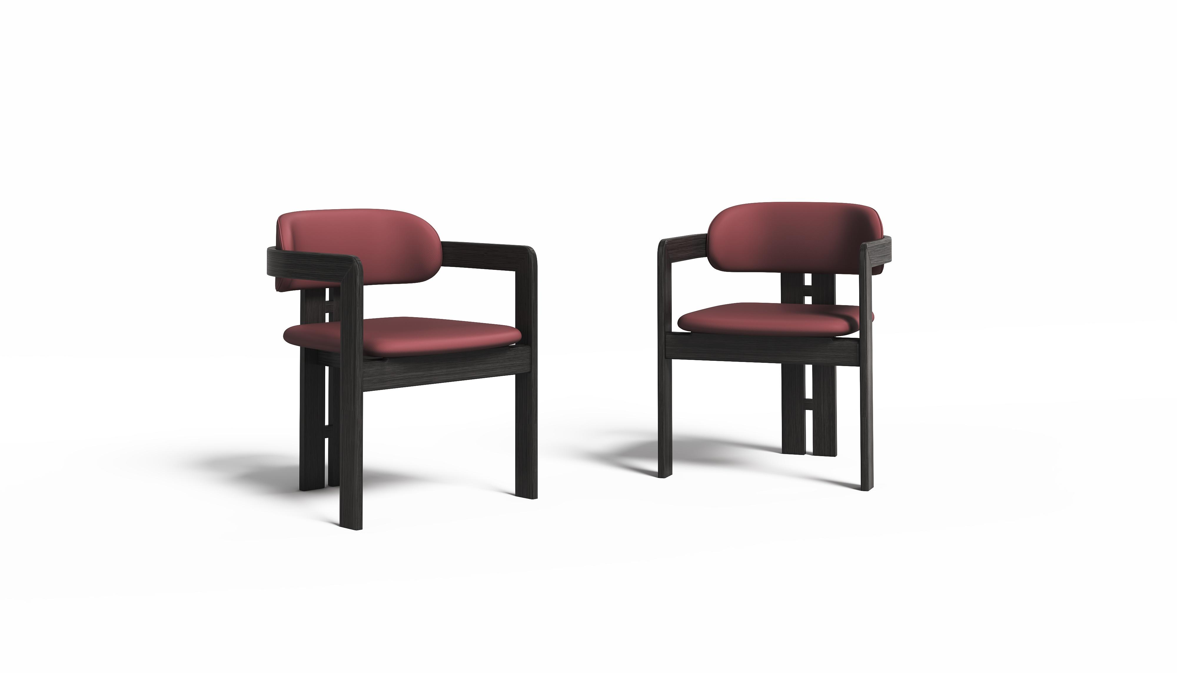 Retro Dining Chairs Upholstered Fabric Seats, Leather - Trimmed Retro Seats, Plastic - Molded Retro Chairs