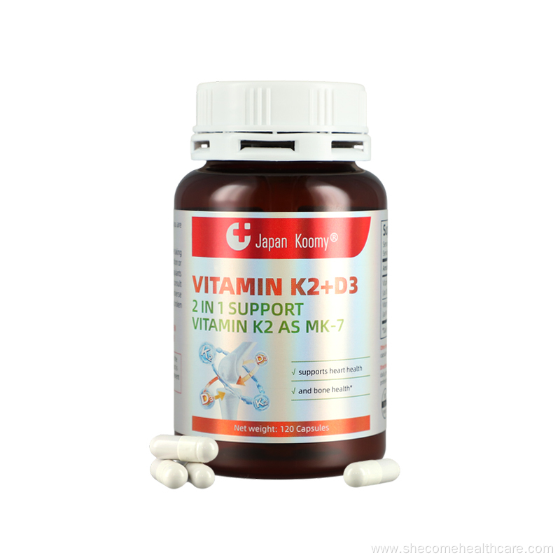 Vitamin K2 D3 Supplement for bone heart health