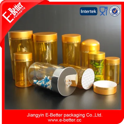 amber injection medicine capsule/tablets/pills bottle