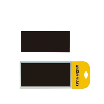 Welding Glass Replacement 3mm DIN 9-14: Black or Clear Lens