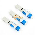 ขั้วต่อไฟเบอร์ออปติก Blue SC Upc