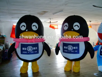 Newest style inflatable haibao cartoon characters on sale