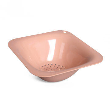 biodegradable eco bamboo fiber filter plate for kitchen utensil