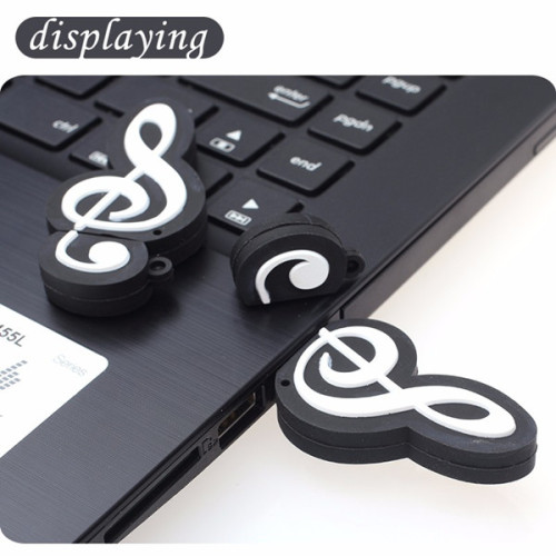 Mini music shape usb flash drive tools