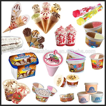 Semi-auto family size ice cream filling machine multi function packaging machines
