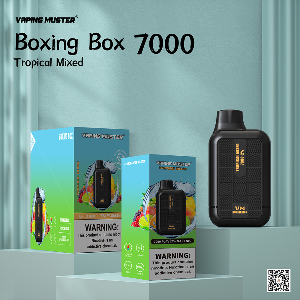 Boxing Box E-Cigarette 7000 Puff