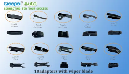 QP-F27: Unique Qeepei Brand or Neutral Multi-functional windshield wiper different with meto