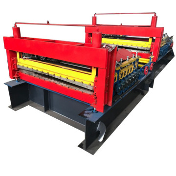 Leveling and straightening machine