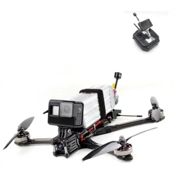 DIY 7-inch FPV Racing Drone with 1kg Payload: Exploring 20km Long Range and 10km Vision
