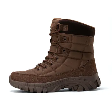 Waterproof Tactical Hiking Shoes: Men's High-Quality Breathable Outdoor Boots for Training and Custom Hiking