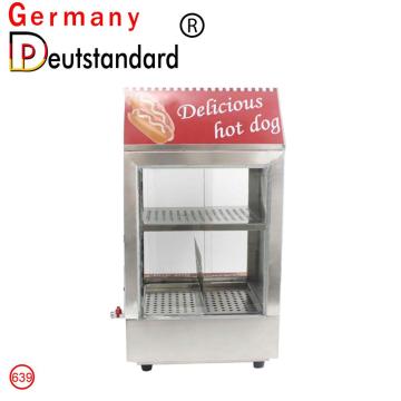 Hot dog steamer showcase display