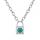 Gemstone Lock Shape Key Chain Necklace Natural Stone Pendant Necklace